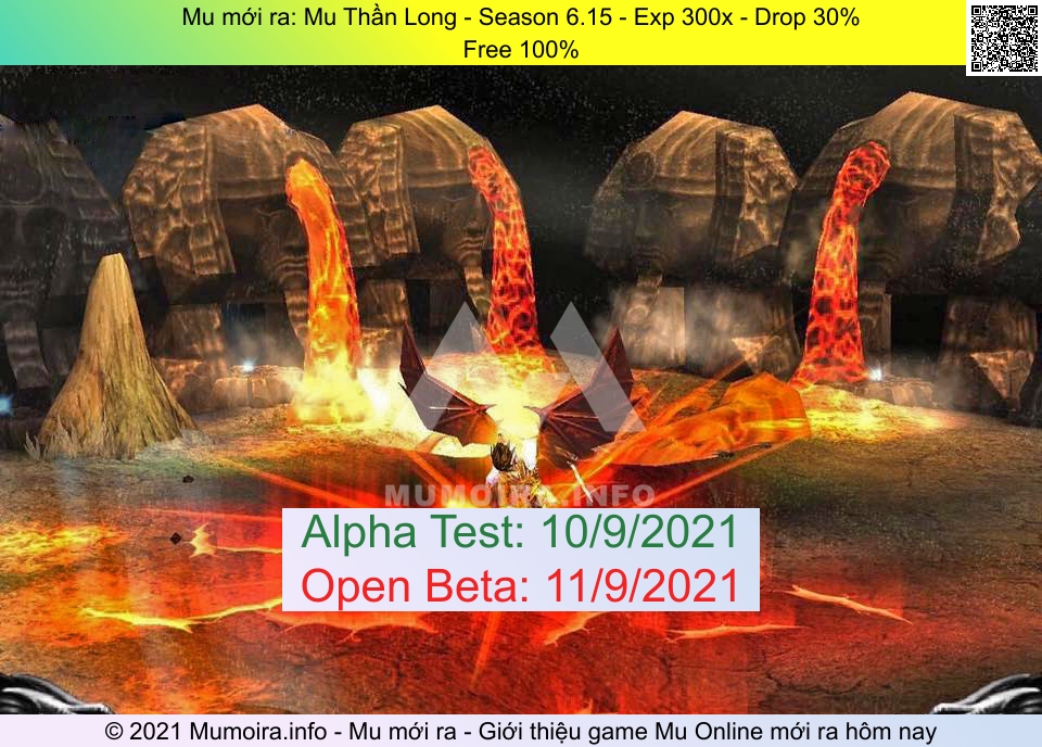 Mu mới ra, Mu Thần Long, thienvuong.muthanlong.info, Mu Online, Mu SS6 mới ra, Mu Test tháng 9 2021, Free 100%, Season 6.15