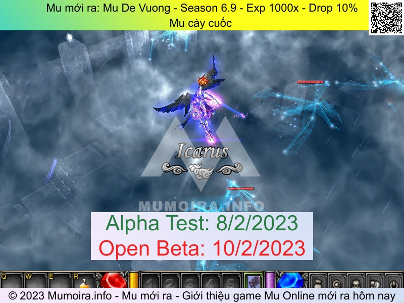 Mu mới ra, Mu De Vuong, mu-devuong.com, Mu Online, Mu SS6 mới ra, Mu Test tháng 2 2023, Mu cày cuốc , Season 6.9