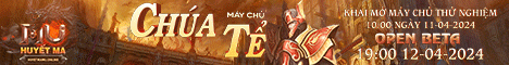 Game Mu Online PC private lậu mới ra tháng 4 2024: Mu Huyết Ma - Season 6.15 - Exp 9999x - Drop 80% - Alpha Test 11/04/2024 - Open Beta 12/04/2024