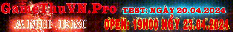 Game Mu Online PC private lậu mới ra tháng 4 2024: Gamethuvn.Pro - Season 6.15 - Exp 9999x - Drop 80% - Alpha Test 20/04/2024 - Open Beta 23/04/2024