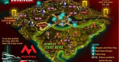 Hướng dẫn Bản Đồ (Map) trong game Mu Online - Mumoira.info