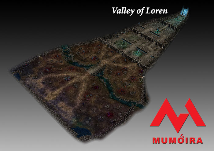 Valley of Loren - Bản đồ game Mu Online
