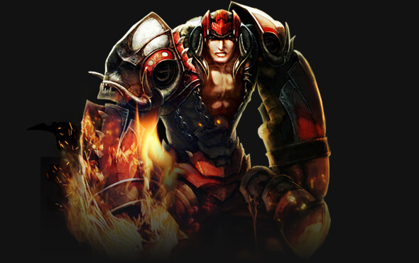 Nhân vật Thiết Binh (Rage Fighter) trong game Mu Online